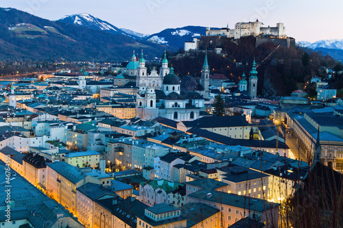 Photo: Salzburg, Österreich, Stadt Ansicht Salzburg, Österreich, Stadt Ansicht