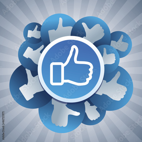Vector: Vector social media concept Vector social media concept