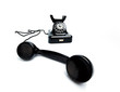 Antikes, altes Retro Telephon.