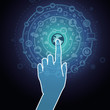 Vector touchscreen concept
