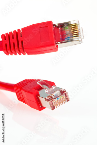 Photo: Netzwerk Kabel eines Computers Netzwerk Kabel eines Computers