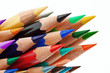 Viele bunte Farbstifte