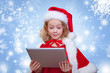 weihnachten mit tablet