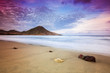Genoveses beach and sea