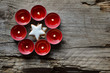 Foto: Weihnachtsdeko auf Holz Weihnachtsdeko auf Holz