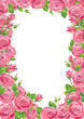 Roses frame