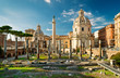 Photo: Trajan's Column in the forum of Trajan in Rome, Italy Trajan's Column in the forum of Trajan in Rome, Italy