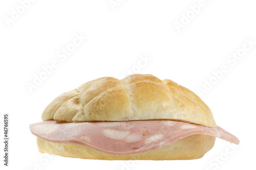 Photo: panino con mortadella panino con mortadella