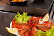 Raw shrimps