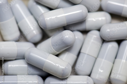 Photo: Grey capsules Grey capsules