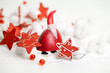 Weihnachtsmann und Sterne