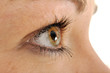 Auge in Nahaufnahme