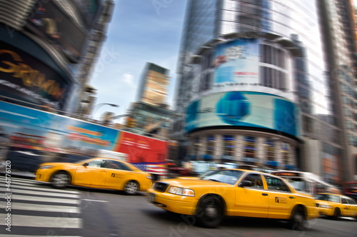 Fototapeta Taxis - New York, USA