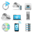 Icons computing concept
