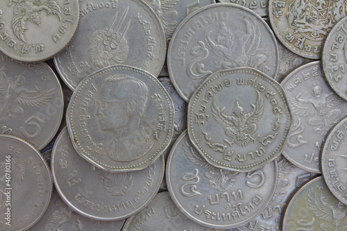 Photo: Old Coins of Thailand ($ 5). Old Coins of Thailand ($ 5).