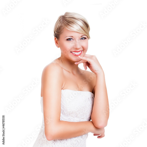 Photo: attraktive junge blonde Frau attraktive junge blonde Frau