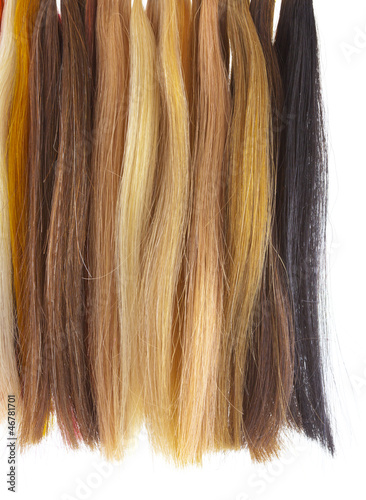 Photo: mèches de cheveux mèches de cheveux