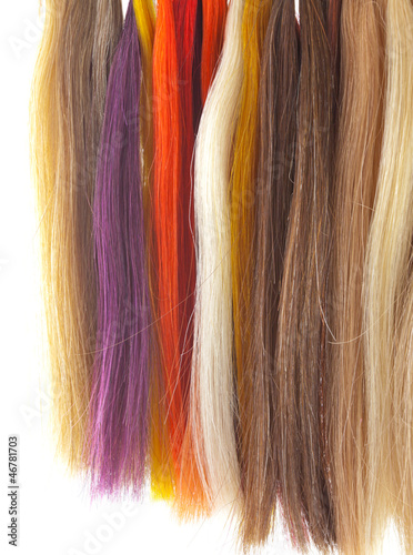 Photo: mèches de cheveux mèches de cheveux