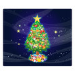 Beautiful Christmas of the winter design. Xmas Season background