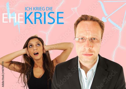 Illustration: Ehekrise Ehekrise