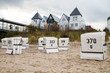 Strandkörbe am Meer Ostsee Usedom