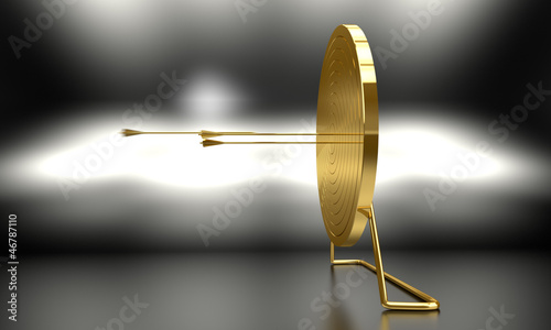 Photo: Golden Archery Target Golden Archery Target