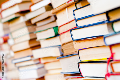 stacked books background