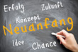 Neuanfang Chance