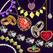 Jewelry nabors gold, silver, diamond necklaces, bracelets, rings