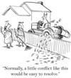 Going to have trouble with solving conflict