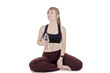 Photo: Sporty woman drinking water Sporty woman drinking water