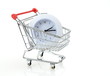 Einkaufswagen, Wecker