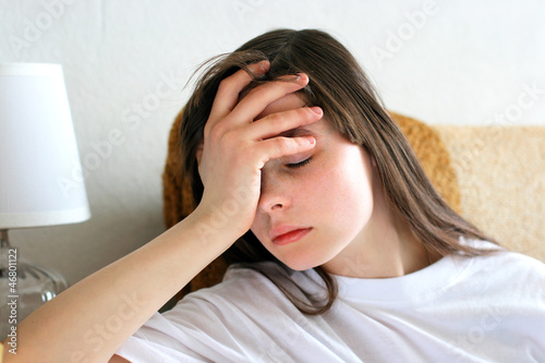 Photo: Sad Teenage Girl Sad Teenage Girl