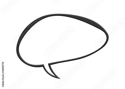 Illustration: Speech bubble Speech bubble