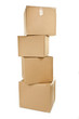 Photo: Stack of big cardboard boxes Stack of big cardboard boxes