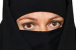 Verschleierte Frau