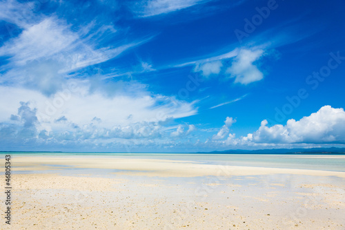 Photo: 南国の海と雲 南国の海と雲