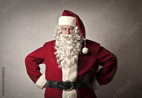 Photo: Serious Santa Claus Serious Santa Claus
