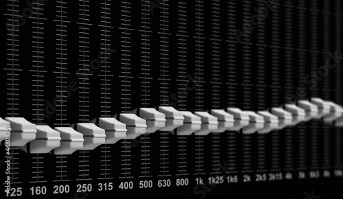 Illustration: Graphic equalizer Graphic equalizer