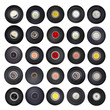 Old vinyl records