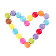 Colorful chocolate