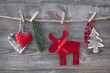 Wooden christmas deer
