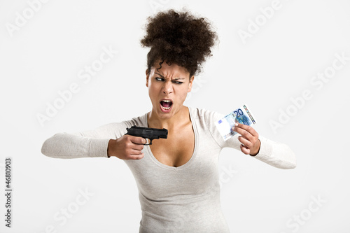 Photo: Shooting money Shooting money