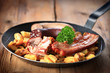 Schlachtplatte flach