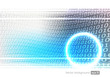 Binary code internet technology background.