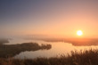 Photo: Foggy sunrise @ the water Foggy sunrise @ the water