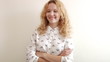 Video: Happy young business woman Happy young business woman