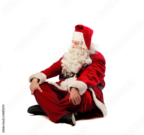 Illustration: Calm Santa Claus Calm Santa Claus