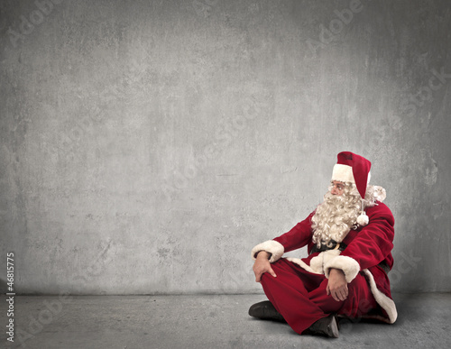 Photo: Sitting Santa Claus Sitting Santa Claus