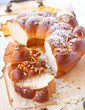 Sweet braided bread